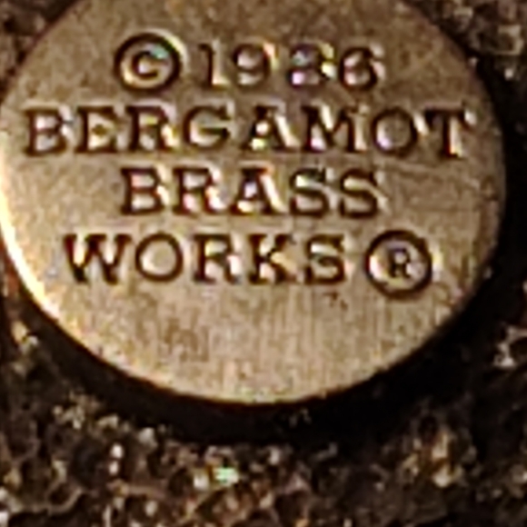 Bergomot Silver/Brass Western Cowboy/ Horse belt buckle. - Picture 3 of 11